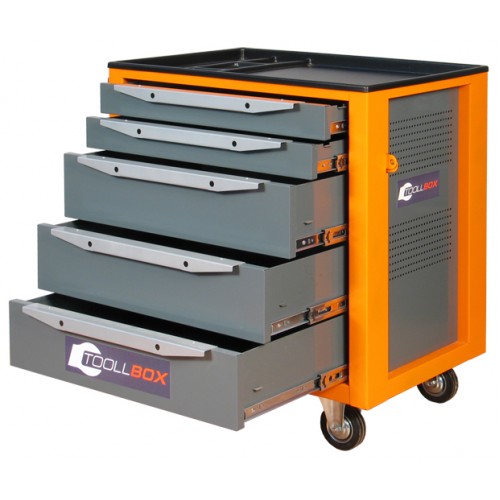 Металлическая передвижная тележка для инструментов Toollbox TBS-5