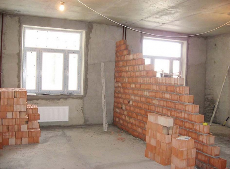 Перепланировка помещений