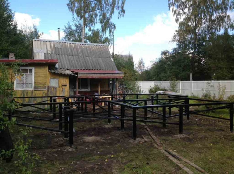 Свайно-винтовые фундаменты в Санкт-Петербурге