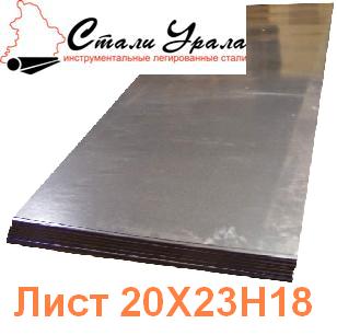 Лист AISI310S 20Х23Н18 3х1250х2500 гк мм,