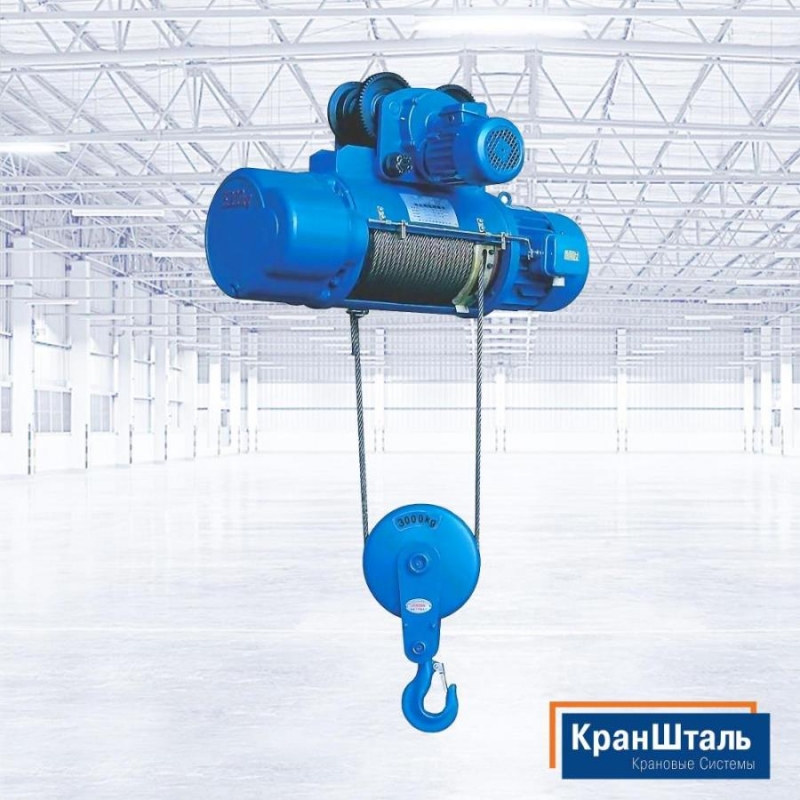 Кaнaтныe электpичecкиe тaли тип СD1 MD1 Kрaншталь