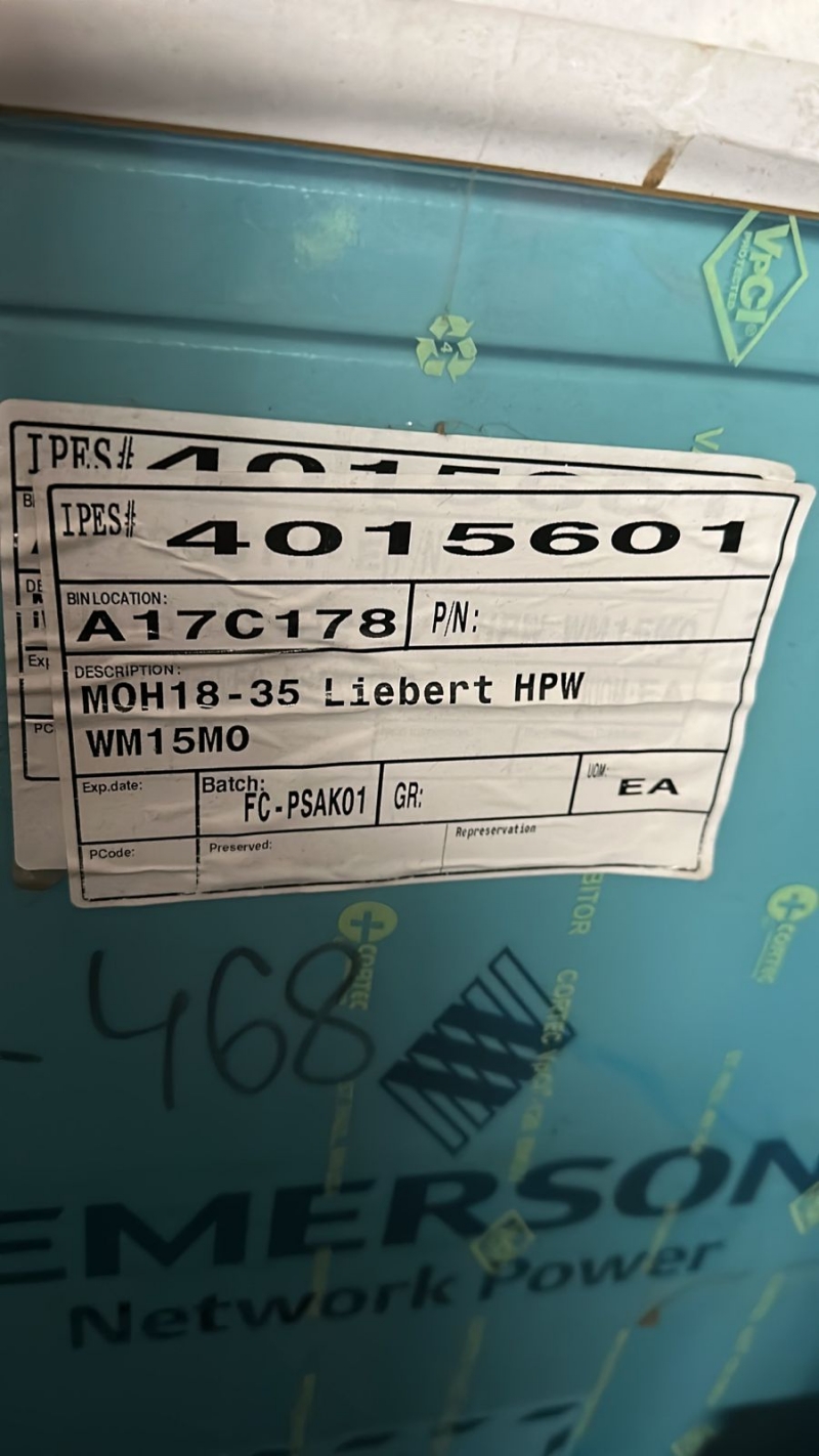 Прецизионный кондиционер Liebert HPW WM15MO