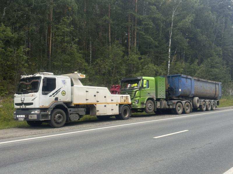 Грузовой эвакуатор в Челябинске от компании Рубин